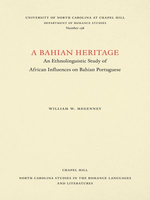 cover image of A Bahian Heritage